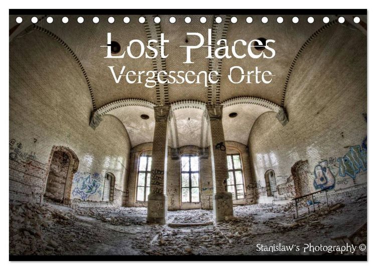 Produktbild: Lost Places, Vergessene Orte (Tischkalender 2026 DIN A5 quer), CALVENDO Monatskalender