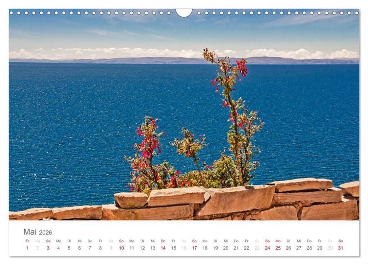 Produktbild: Peru - Perle der Anden (Wandkalender 2026 DIN A3 quer), CALVENDO Monatskalender