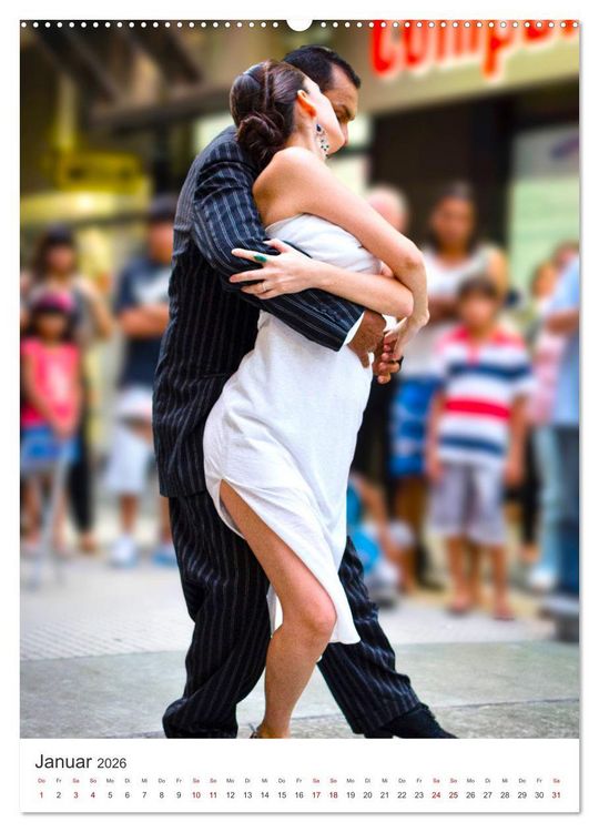 Produktbild: Leidenschaftlicher Tango (Wandkalender 2026 DIN A2 hoch), CALVENDO Monatskalender