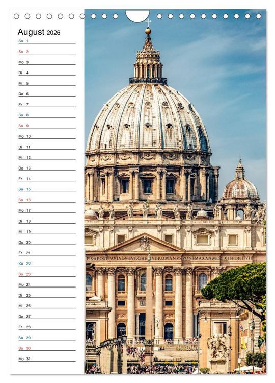 Produktbild: Antikes Rom (Wandkalender 2026 DIN A4 hoch), CALVENDO Monatskalender