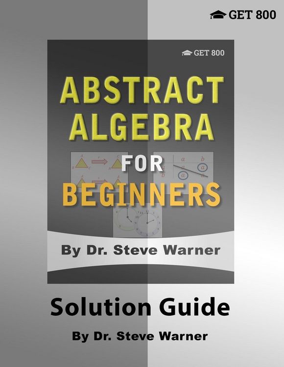 Produktbild: Abstract Algebra for Beginners - Solution Guide