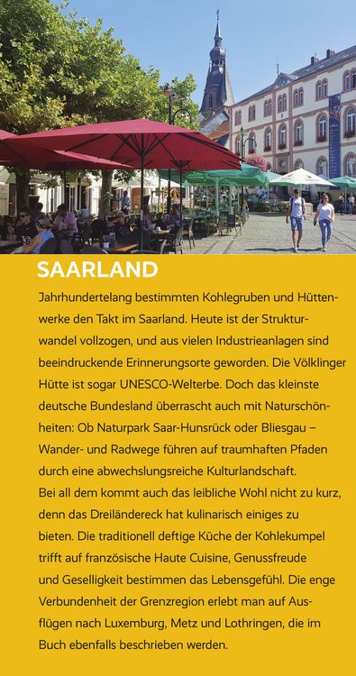 Produktbild: TRESCHER Reisef&uuml;hrer Saarland