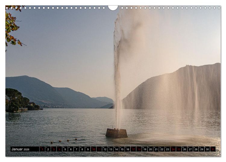 Produktbild: Romantischer Lago d'Iseo (Wandkalender 2026 DIN A3 quer), CALVENDO Monatskalender