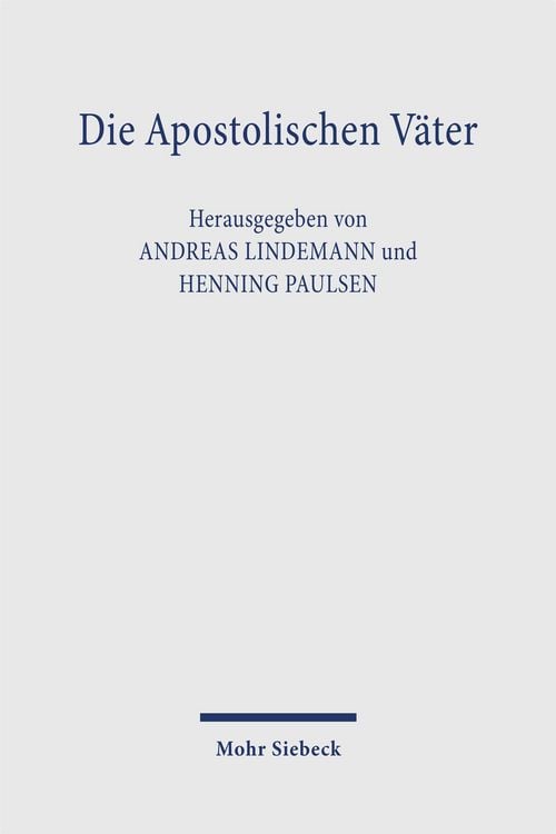 Produktbild: Die Apostolischen V&auml;ter