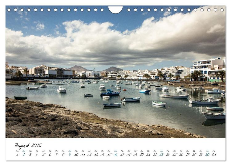 Produktbild: Lanzarote - Inselgl&uuml;ck im Atlantik (Wandkalender 2026 DIN A4 quer), CALVENDO Monatskalender