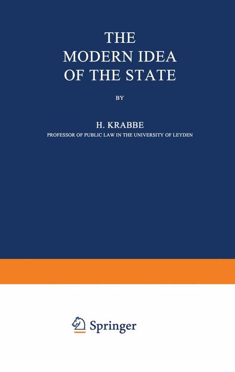Produktbild: The Modern Idea of the State