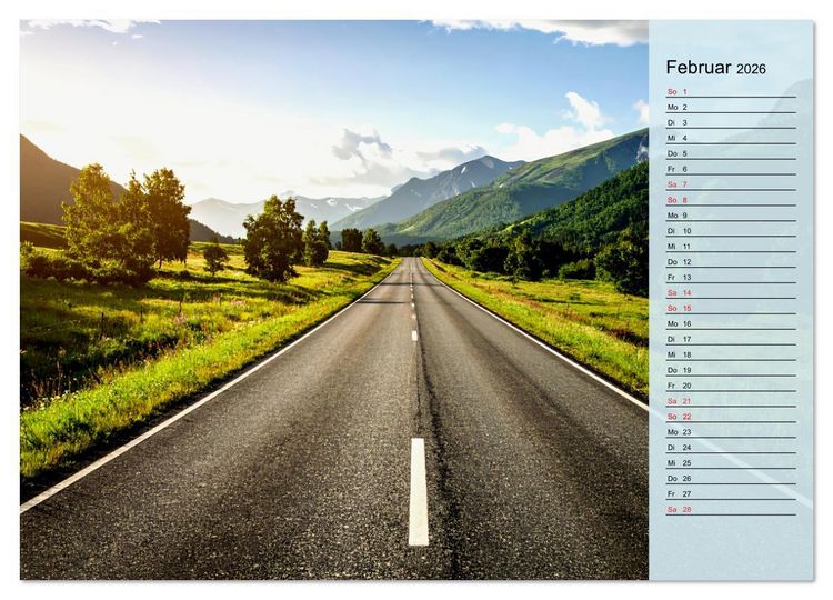 Produktbild: Friedliche Einsamkeit: Natur in ihrer stillen Pracht (Wandkalender 2026 DIN A4 quer), CALVENDO Monatskalender