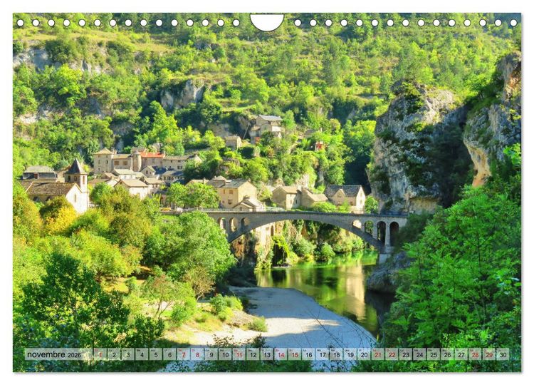 Produktbild: Les C&eacute;vennes typiques (Calendrier mural 2026 DIN A4 vertical), CALVENDO calendrier mensuel