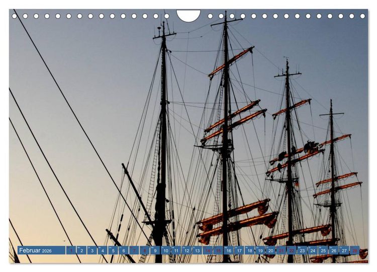 Produktbild: Maritimer K&uuml;stenzauber (Wandkalender 2026 DIN A4 quer), CALVENDO Monatskalender
