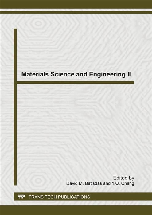 Produktbild: Materials Science and Engineering II