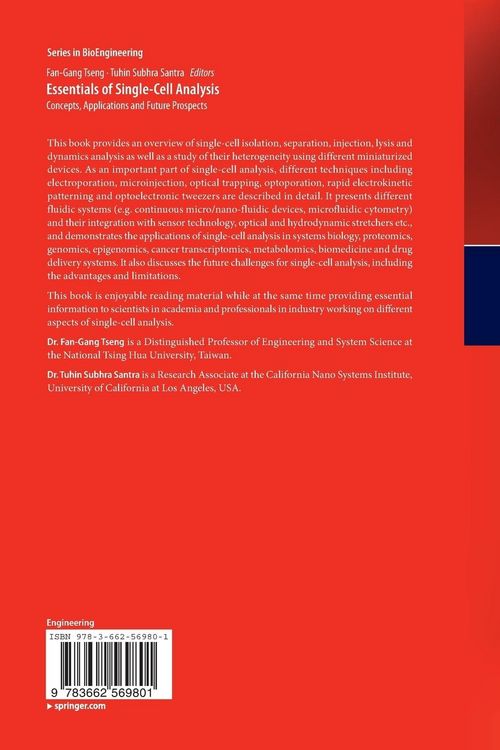Produktbild: Essentials of Single-Cell Analysis