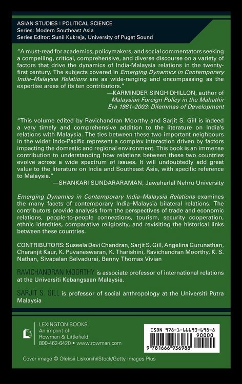 Produktbild: Emerging Dynamics in Contemporary India-Malaysia Relations