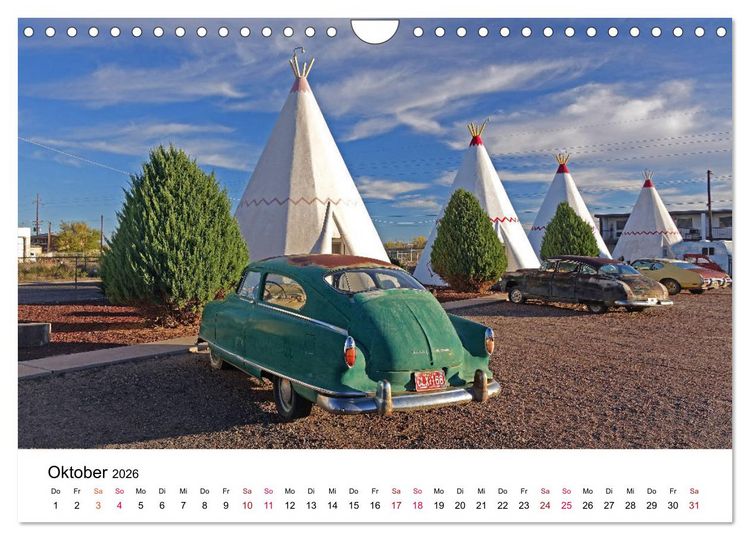 Produktbild: AMERIKA RUNDREISE Bildsch&ouml;n und Aufregend. Entdecke den S&uuml;dwesten der USA (Wandkalender 2026 DIN A4 quer), CALVENDO Monatskalender
