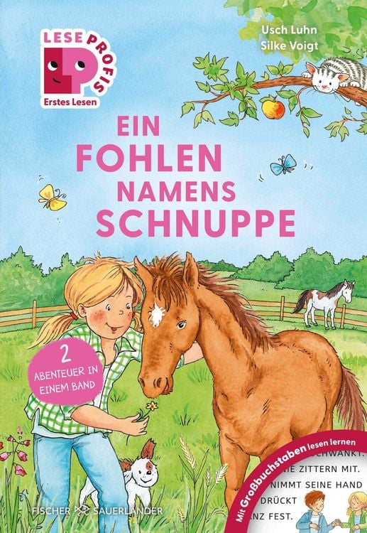 Produktbild: Leseprofis &ndash; GROSSBUCHSTABEN: EIN FOHLEN NAMENS SCHNUPPE, 1. Klasse