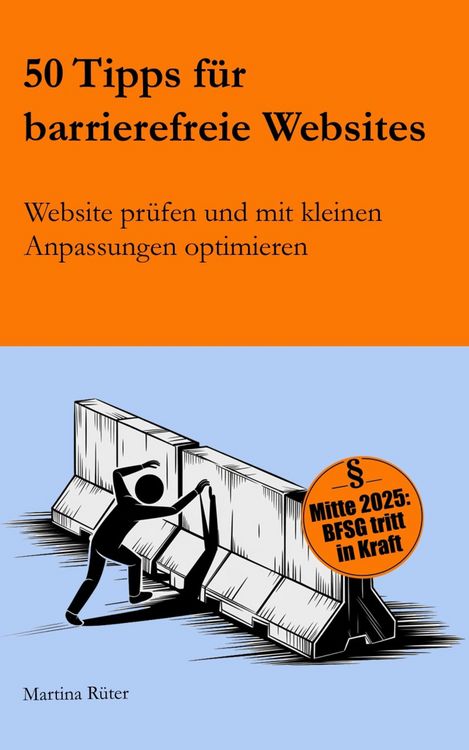 Produktbild: 50 Tipps f&uuml;r barrierefreie Websites