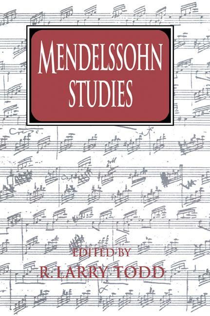 Produktbild: Mendelssohn Studies