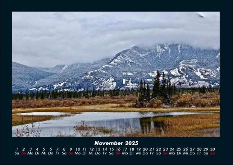 Produktbild: Berge 2025 Fotokalender DIN A4