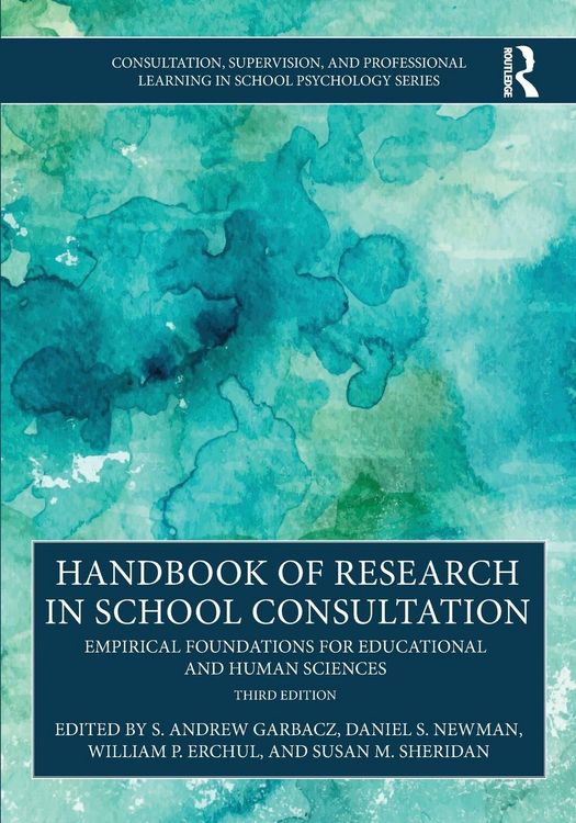 Produktbild: Handbook of Research in School Consultation