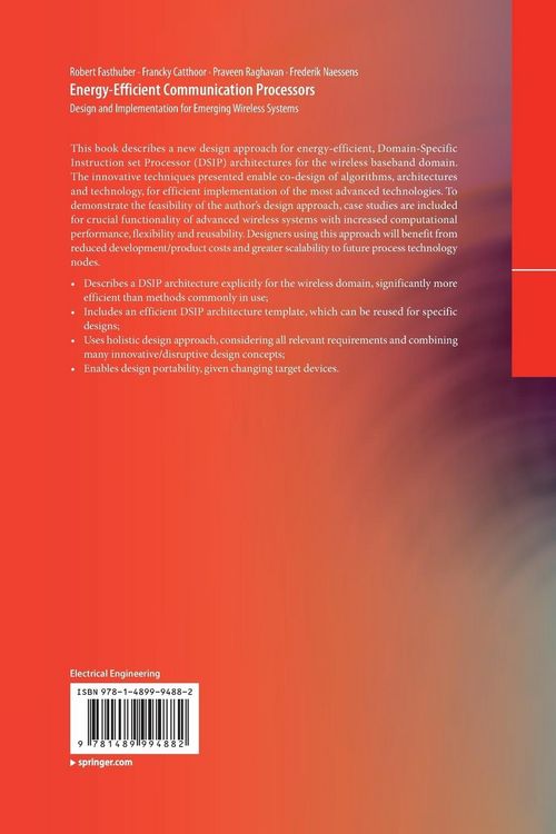 Produktbild: Energy-Efficient Communication Processors