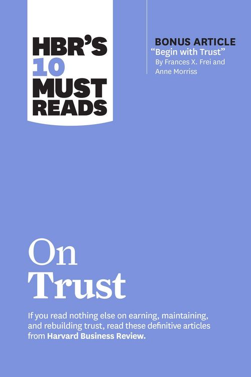 Produktbild: Hbr's 10 Must Reads on Trust