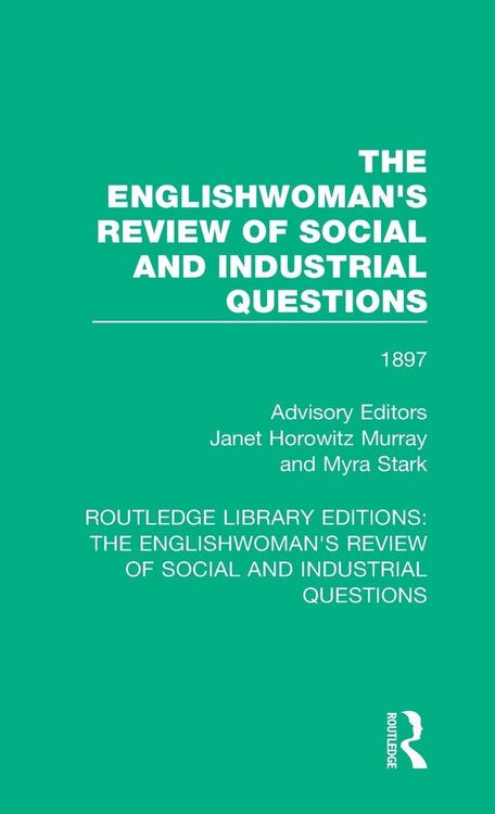 Produktbild: The Englishwoman's Review of Social and Industrial Questions
