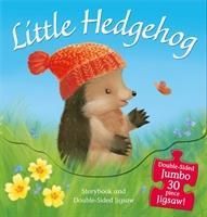 Produktbild: Little Hedgehog: Storybook and Double-Sided Jigsaw