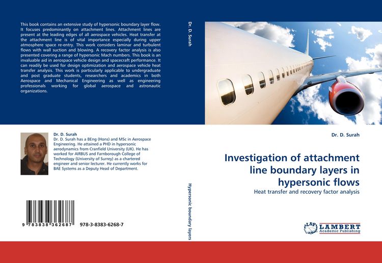 Produktbild: Investigation of attachment line boundary layers in hypersonic flows