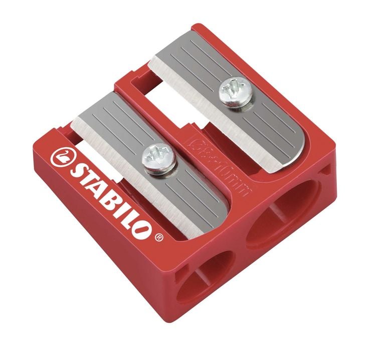Produktbild: STABILO Dreikant-Buntstift - Trio dick - 18er Pack - mit 18 verschiedenen Farben und Spitzer