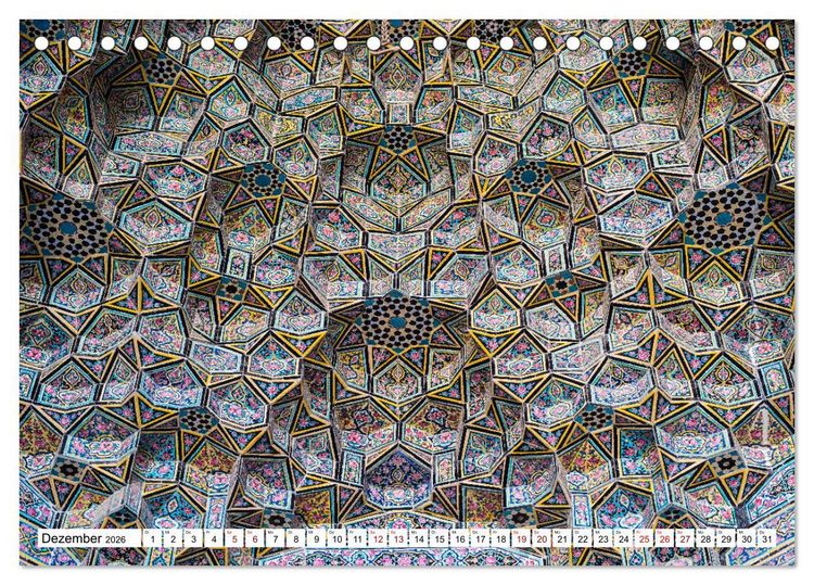 Produktbild: St&auml;dte des Irans - Shiraz (Tischkalender 2026 DIN A5 quer), CALVENDO Monatskalender