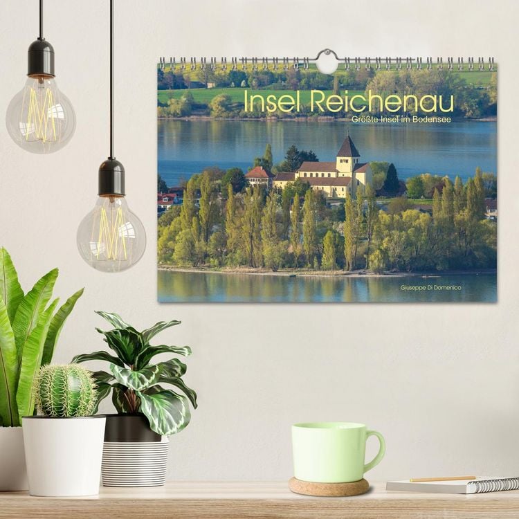 Produktbild: Insel Reichenau - Gr&ouml;&szlig;te Insel im Bodensee (Wandkalender 2026 DIN A4 quer), CALVENDO Monatskalender