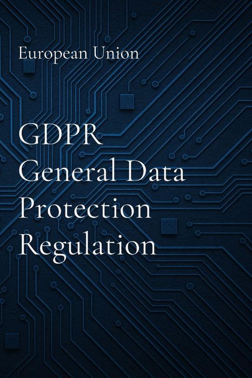 Produktbild: GDPR General Data Protection Regulation