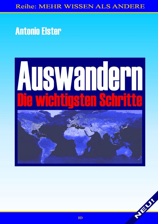 Produktbild: Auswandern. Die wichtigsten Schritte