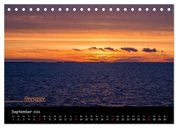 Produktbild: Von Moskau nach St. Petersburg (Tischkalender 2026 DIN A5 quer), CALVENDO Monatskalender