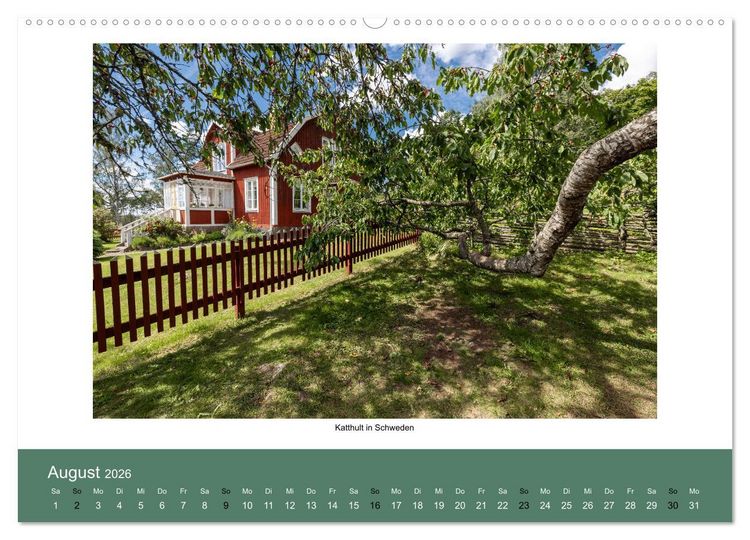 Produktbild: Heimat und Ferne, ein Jahr in Bildern (hochwertiger Premium Wandkalender 2026 DIN A2 quer), Kunstdruck in Hochglanz