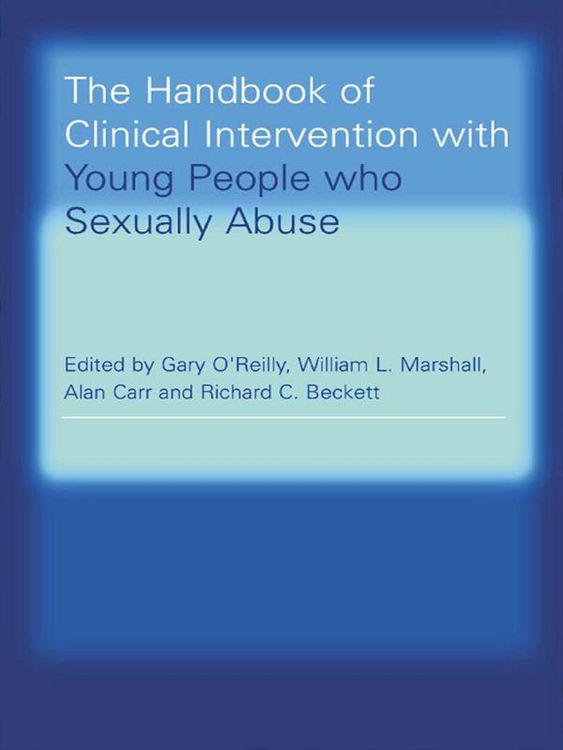 Produktbild: The Handbook of Clinical Intervention with Young People who Sexually Abuse
