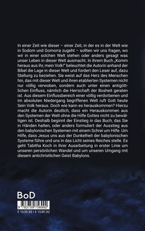Produktbild: Komm heraus aus ihr, mein Volk!