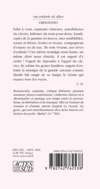 Produktbild: Crescendo : avis aux amateurs