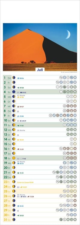 Produktbild: Mondkalender 2027