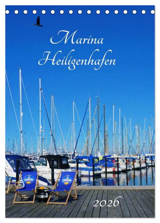 Produktbild: Marina Heiligenhafen (Tischkalender 2026 DIN A5 hoch), CALVENDO Monatskalender