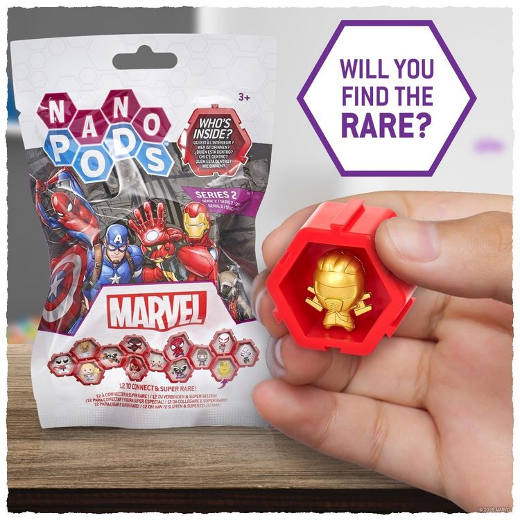 Produktbild: Marvel Nano Pods Blind Bag, 1 St&uuml;ck sortiert