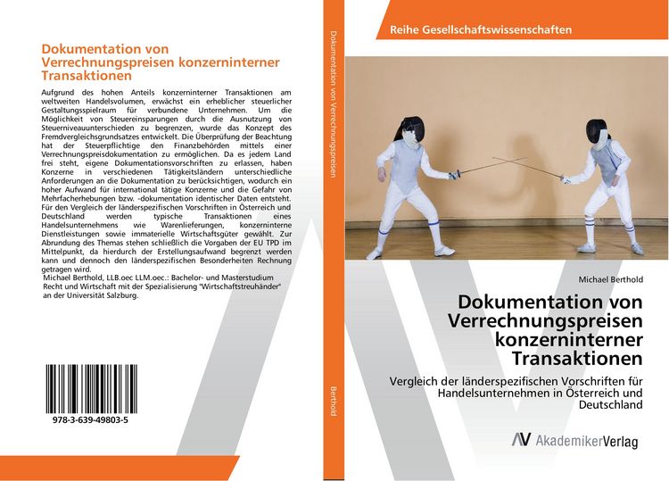 Produktbild: Dokumentation von Verrechnungspreisen konzerninterner Transaktionen