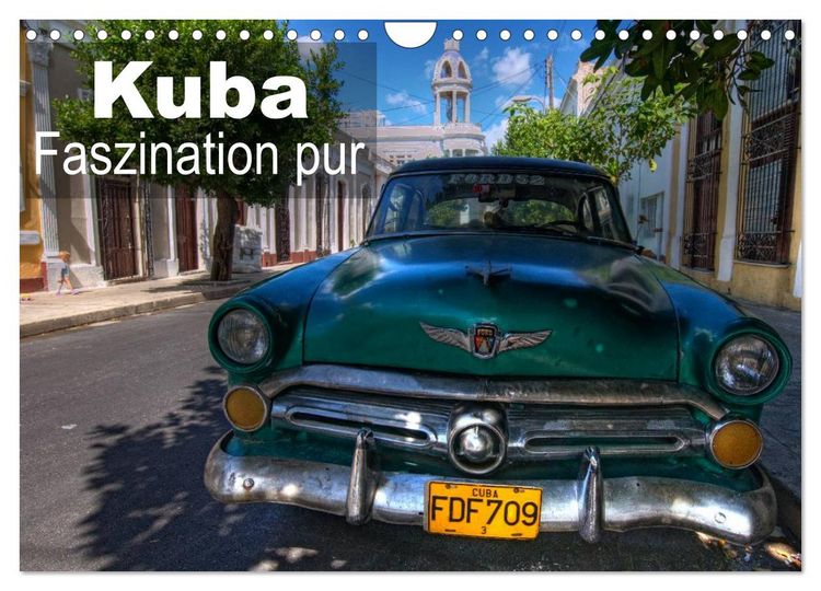 Produktbild: Kuba - Faszination pur (Wandkalender 2026 DIN A4 quer), CALVENDO Monatskalender