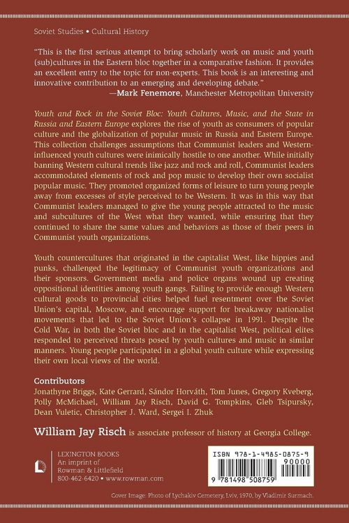 Produktbild: Youth and Rock in the Soviet Bloc