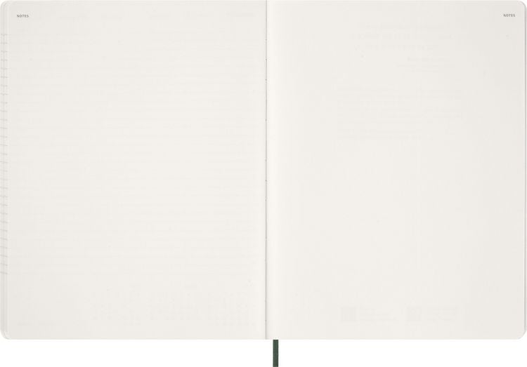 Produktbild: Moleskine 15 Monate Essential Wochenkalender 2026/2027, 1 Wo = 2 Seiten, vertikal, XXL, weicher Einband, Myrtengr&uuml;n