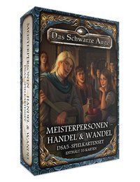 Produktbild: DSA5 - Spielkartenset Meisterpersonen - Handel & Wandel