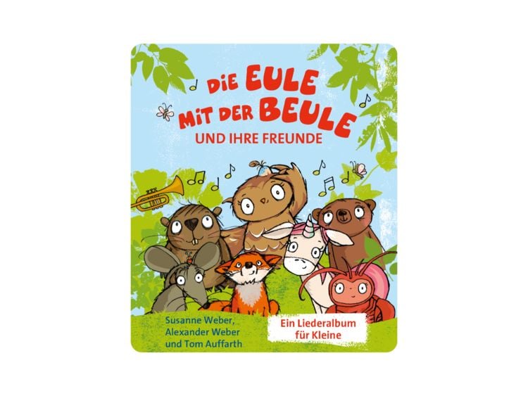Produktbild: Content-Tonie: Die Eule mit der Beule und ihre Freunde - Liederalbum