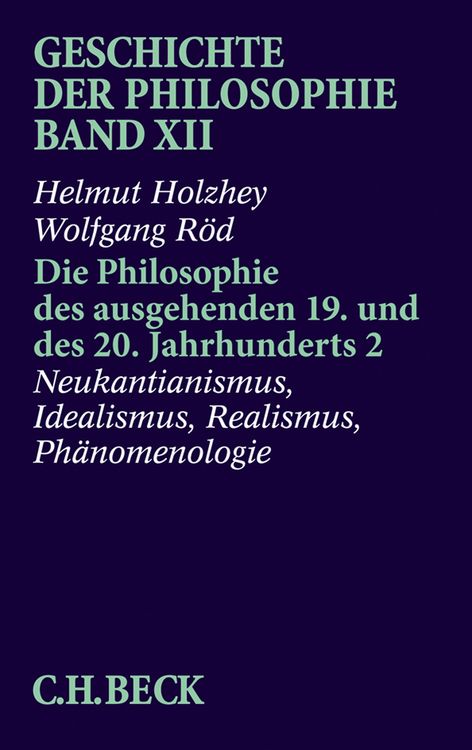 Produktbild: Holzhey: Geschichte d. Philosophie, 12