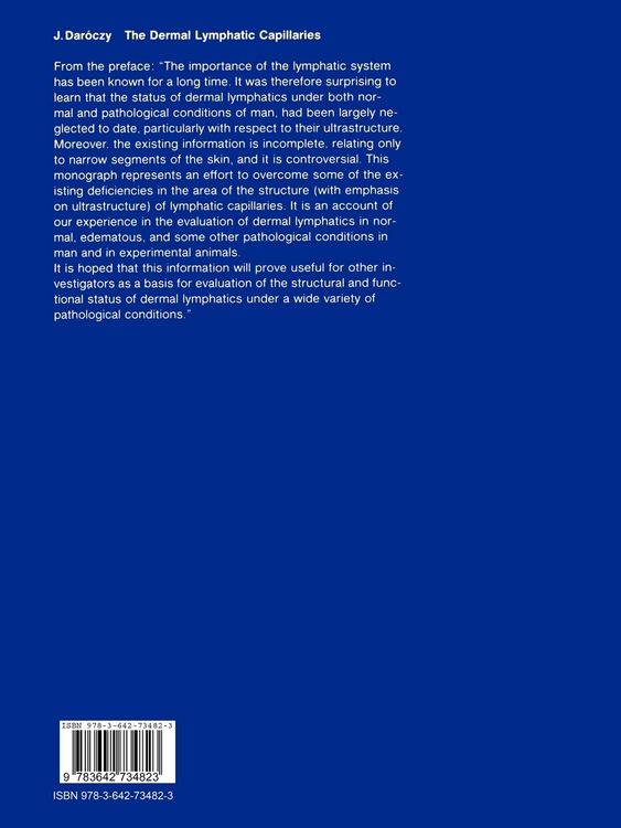Produktbild: The Dermal Lymphatic Capillaries