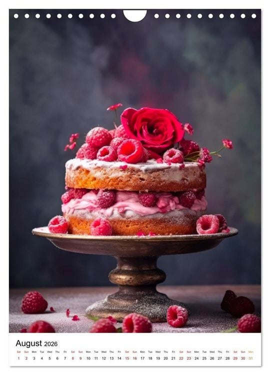 Produktbild: Cake Heaven (Wall Calendar 2026 DIN A4 portrait), CALVENDO 12 Month Wall Calendar