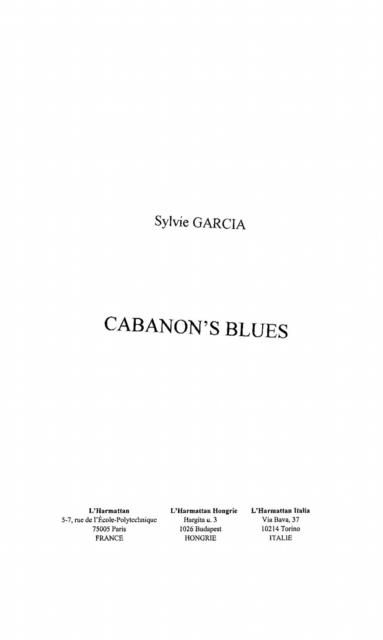 Produktbild: Cabanon's blues